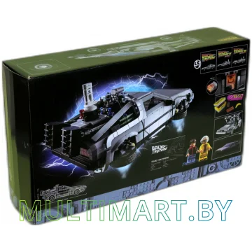 Конструктор King 99998 Назад в будущее: Машина времени DeLorean DMC-12 картинка 2